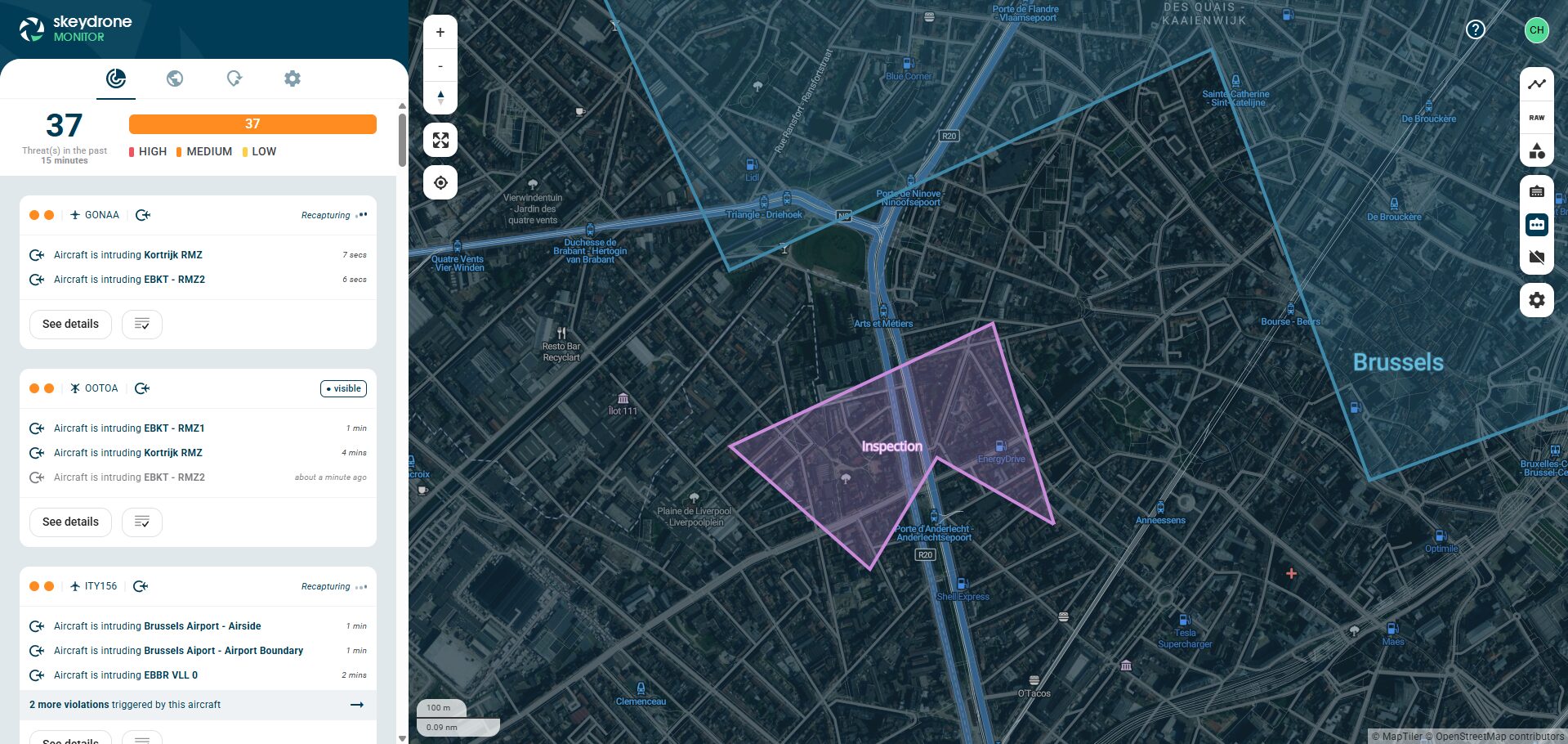 SkeyDrone Monitor